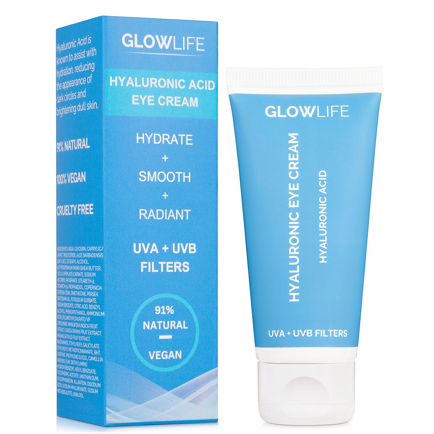Glowlife Hyaluronic Acid Eye Cream 30ml 7675672 0
