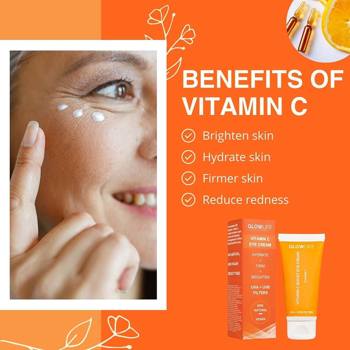 Glowlife Vitamin C Eye Cream 30ml 7675691 1