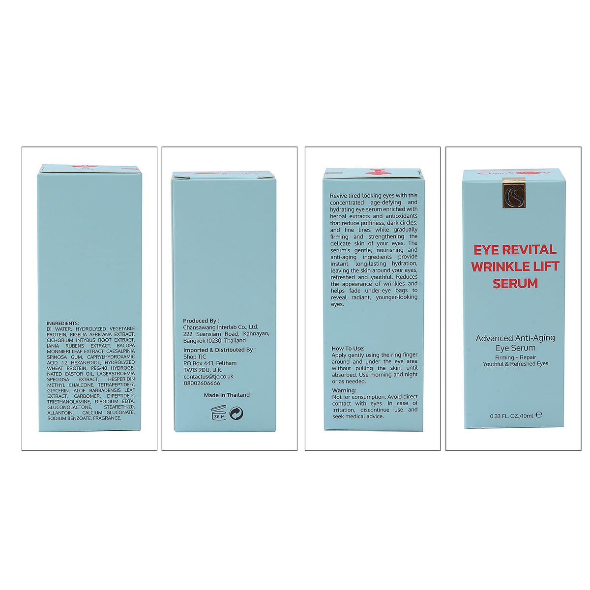 Eye Revital Wrinkle Lift Serum - 10ml 6849843 5