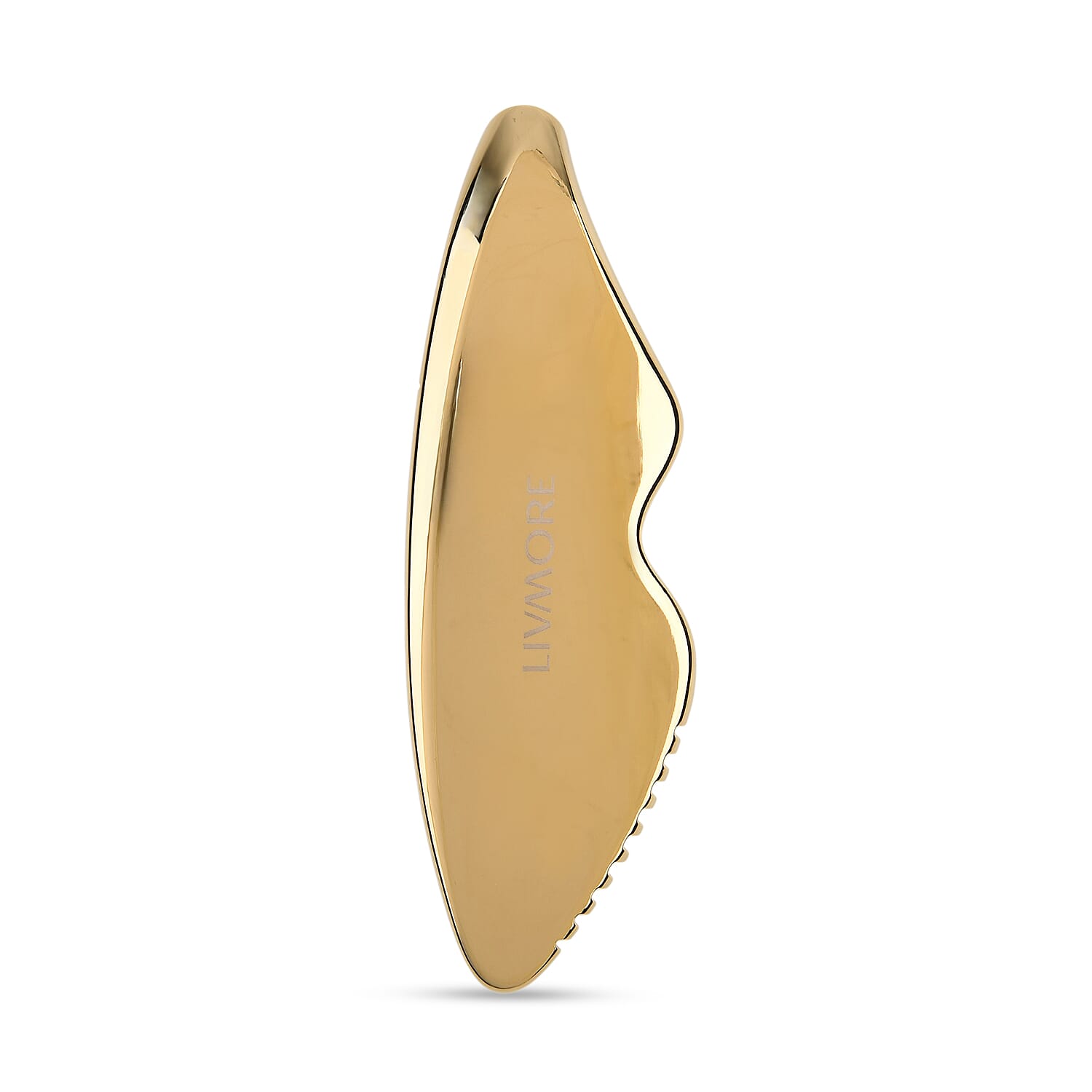 Golden Metal Cryosculptor Tool for Face &amp; Eyes 6-Sided Gua Sha Contouring Massager - Gold 8204114 3