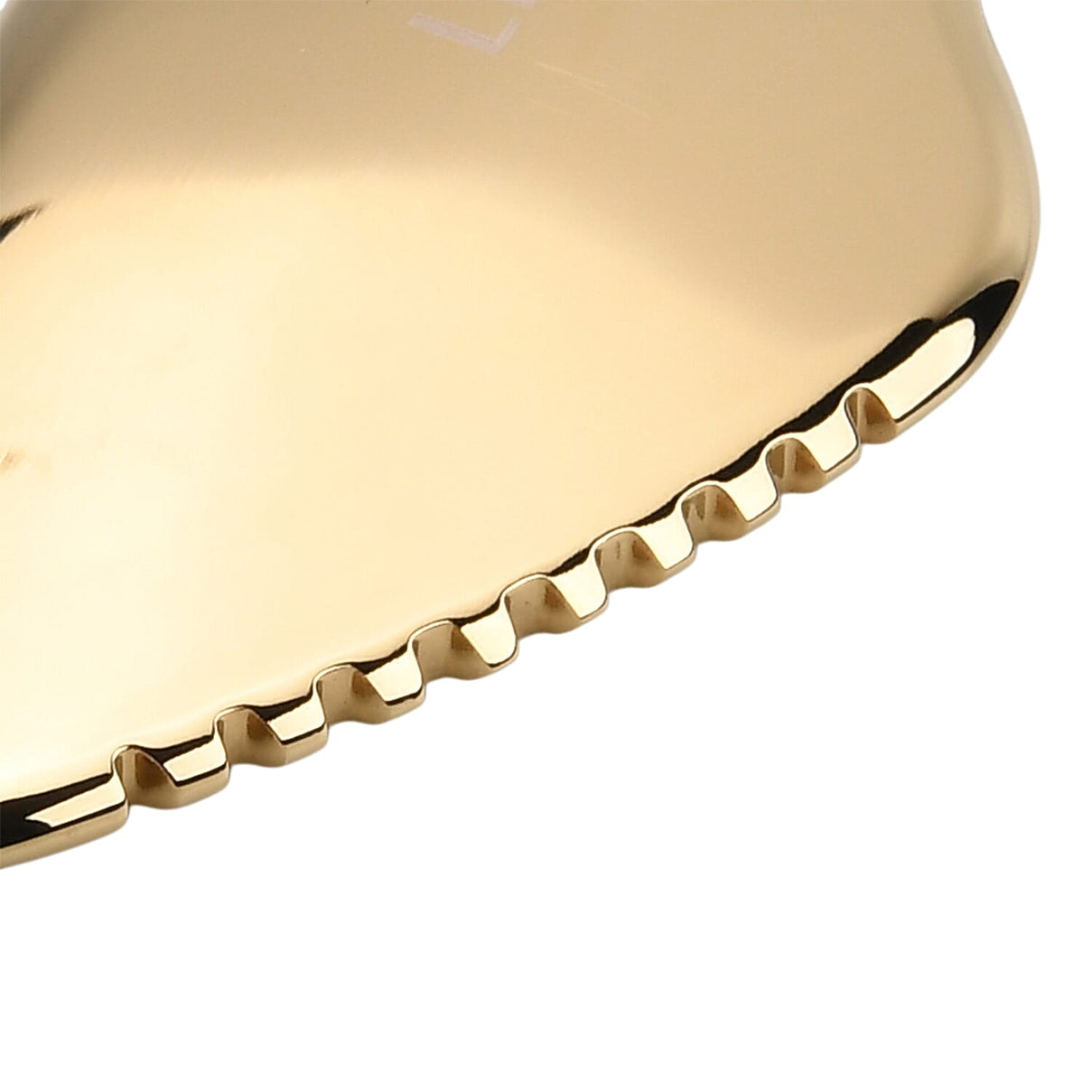 Golden Metal Cryosculptor Tool for Face &amp; Eyes 6-Sided Gua Sha Contouring Massager - Gold 8204114 6