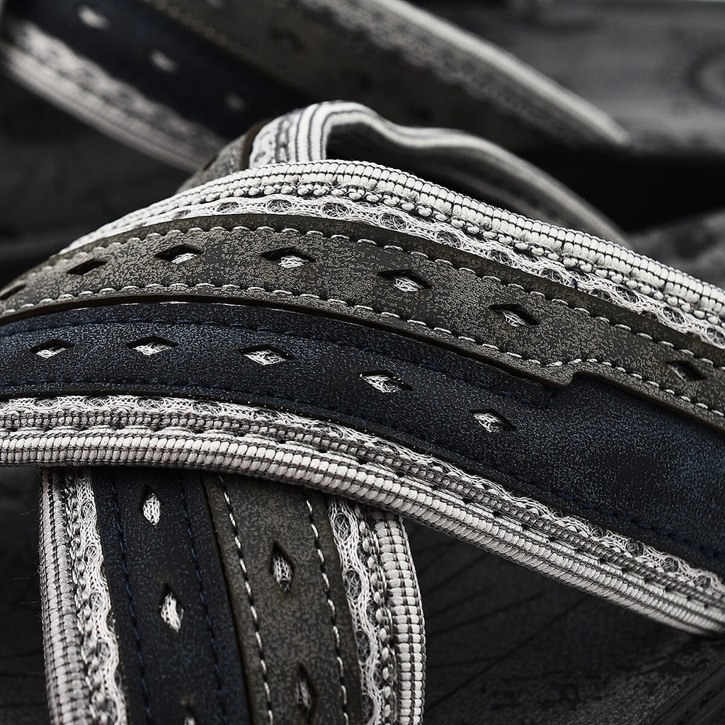FAVERSHAM Mule Sliders (Size 10) - Grey