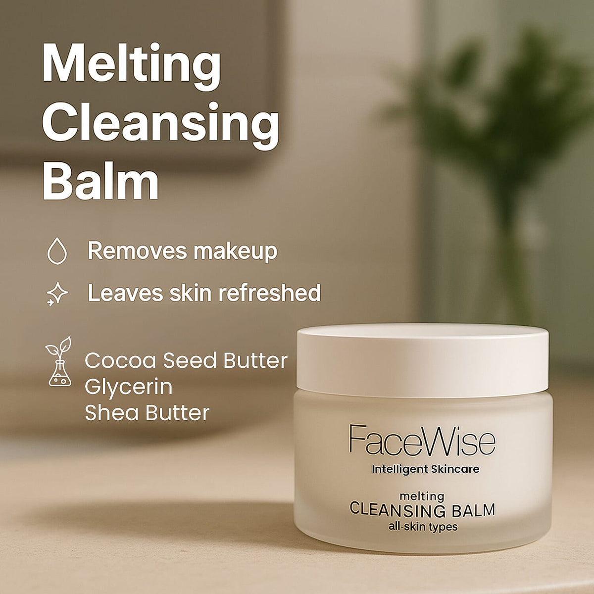 FaceWise Value Bundle (Incl. Essential Eye Cream, Moisturising Day Cream, Revitalising Face Oil, Melting Cleansing Balm) 7677037 5