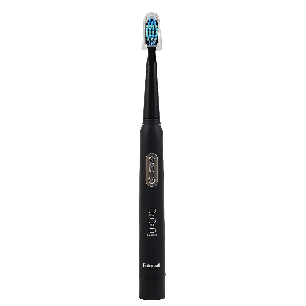 Fairywill Sonic Toothbrush With 3 Modes, Smart Timer - 2 Heads