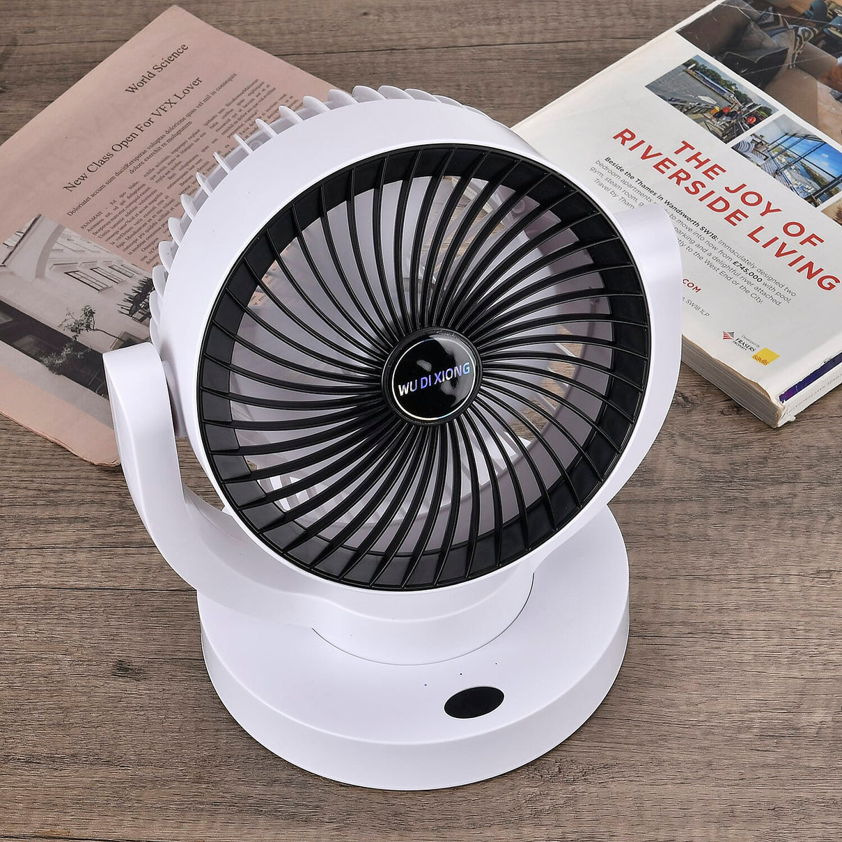 Rechargeable Battery Operated Desk Fan 7797242 2