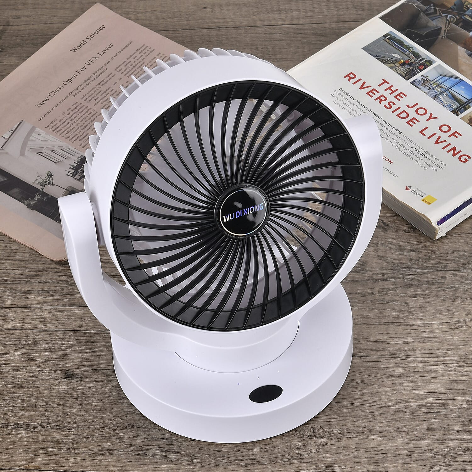Rechargeable Battery Operated Desk Fan 7797242 2