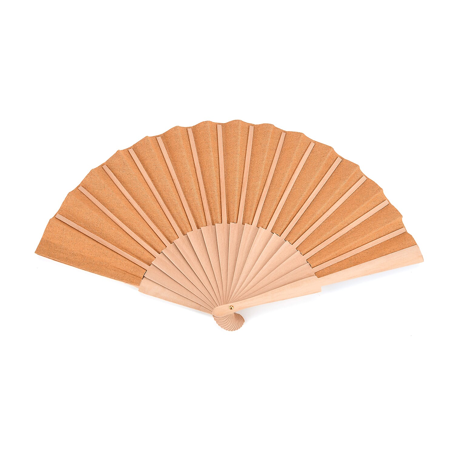 Set of 2- Multicolour Floral Design Soft Wood Folding Hand Fans Or Wall Art (23cm) 8085407 6