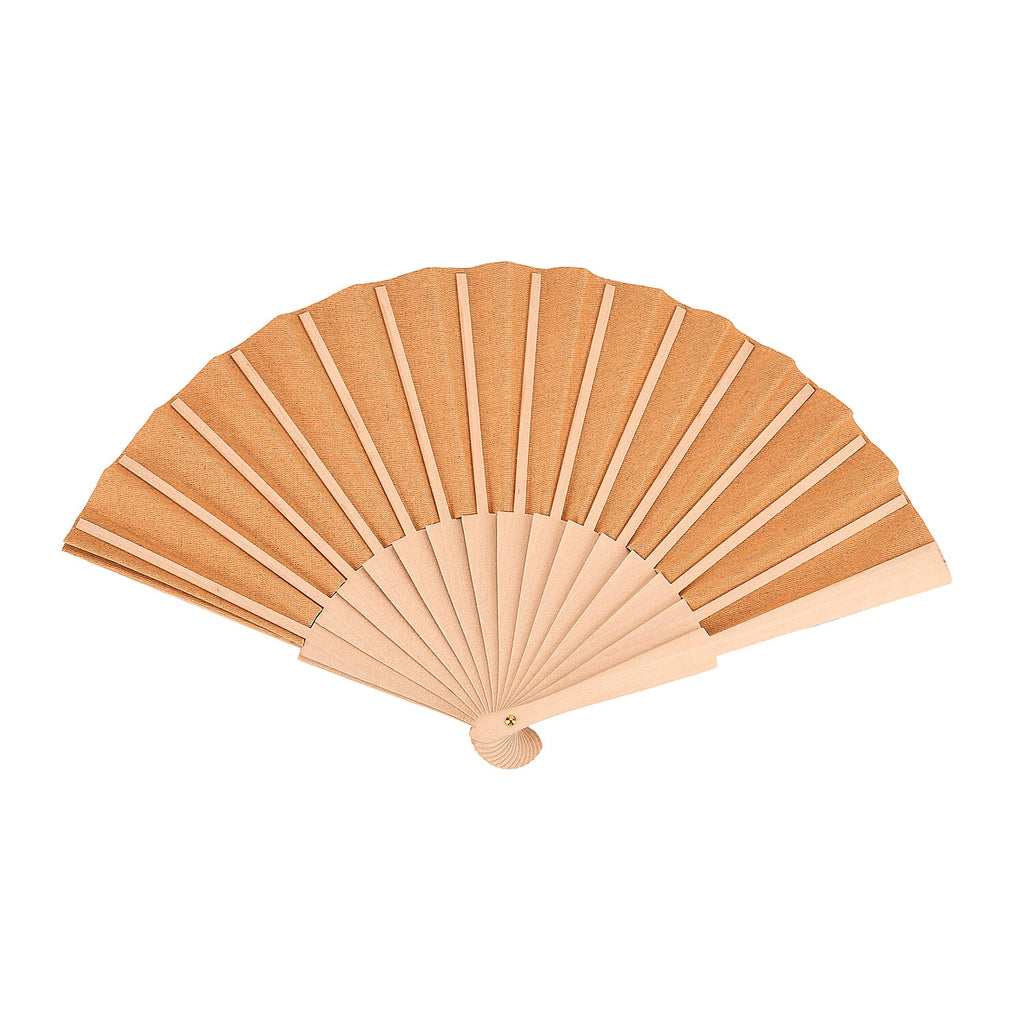 Set of 2- London Bridge & Big Ben Design Soft Wood Folding Hand Fans Or Wall Art (23cm)