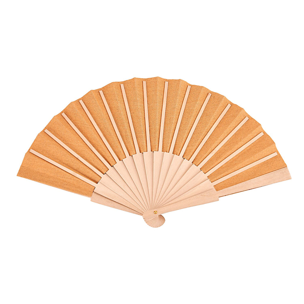 Set of 2- London Bridge & Big Ben Design Soft Wood Folding Hand Fans Or Wall Art (23cm)