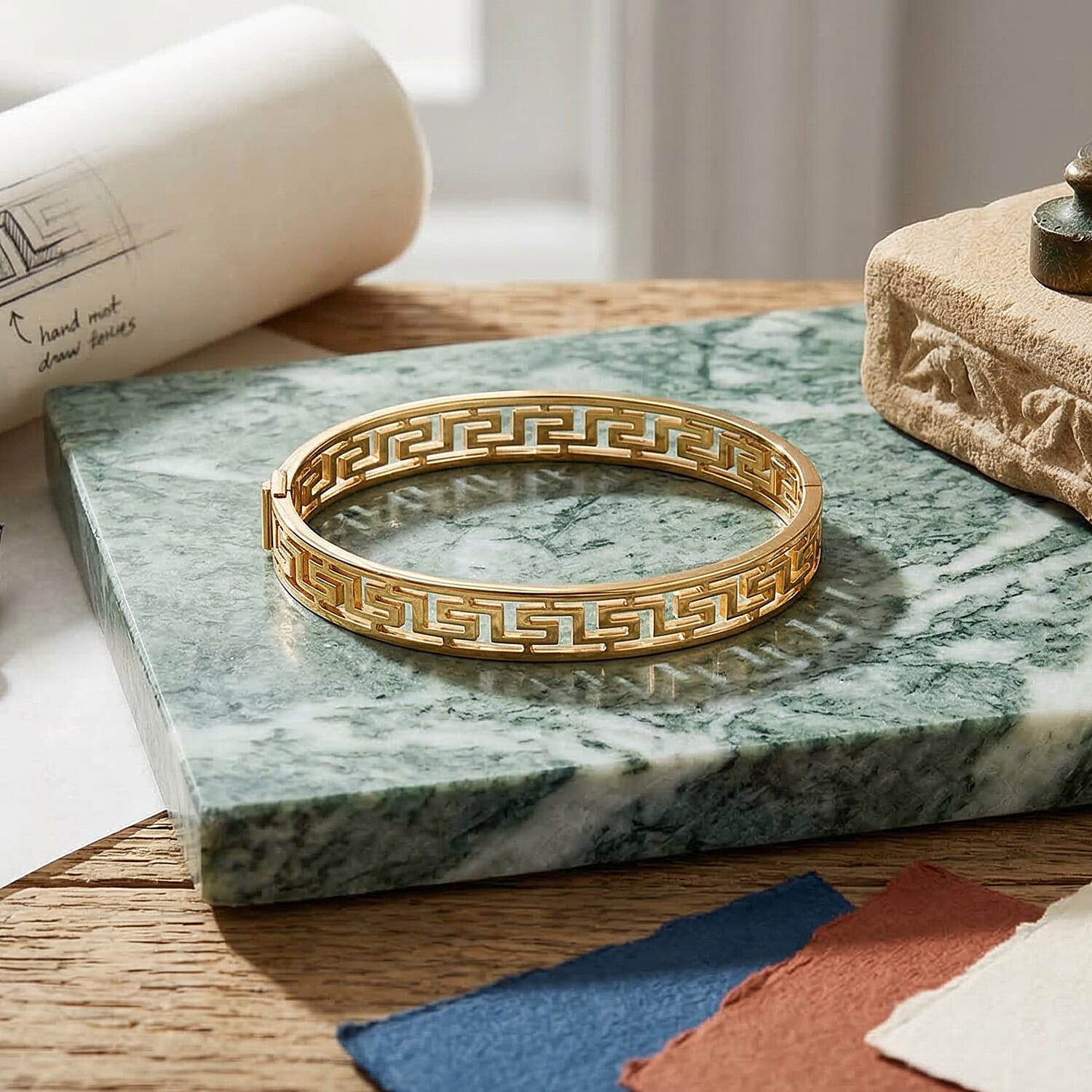 Greek Key Bracelet (Size - 7.25) 8242372 3