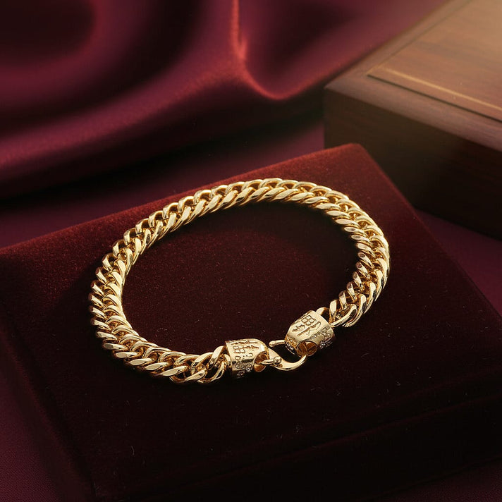 Designer Inspired Cuban Link Bracelet (Size - 8.25) 8374821 2