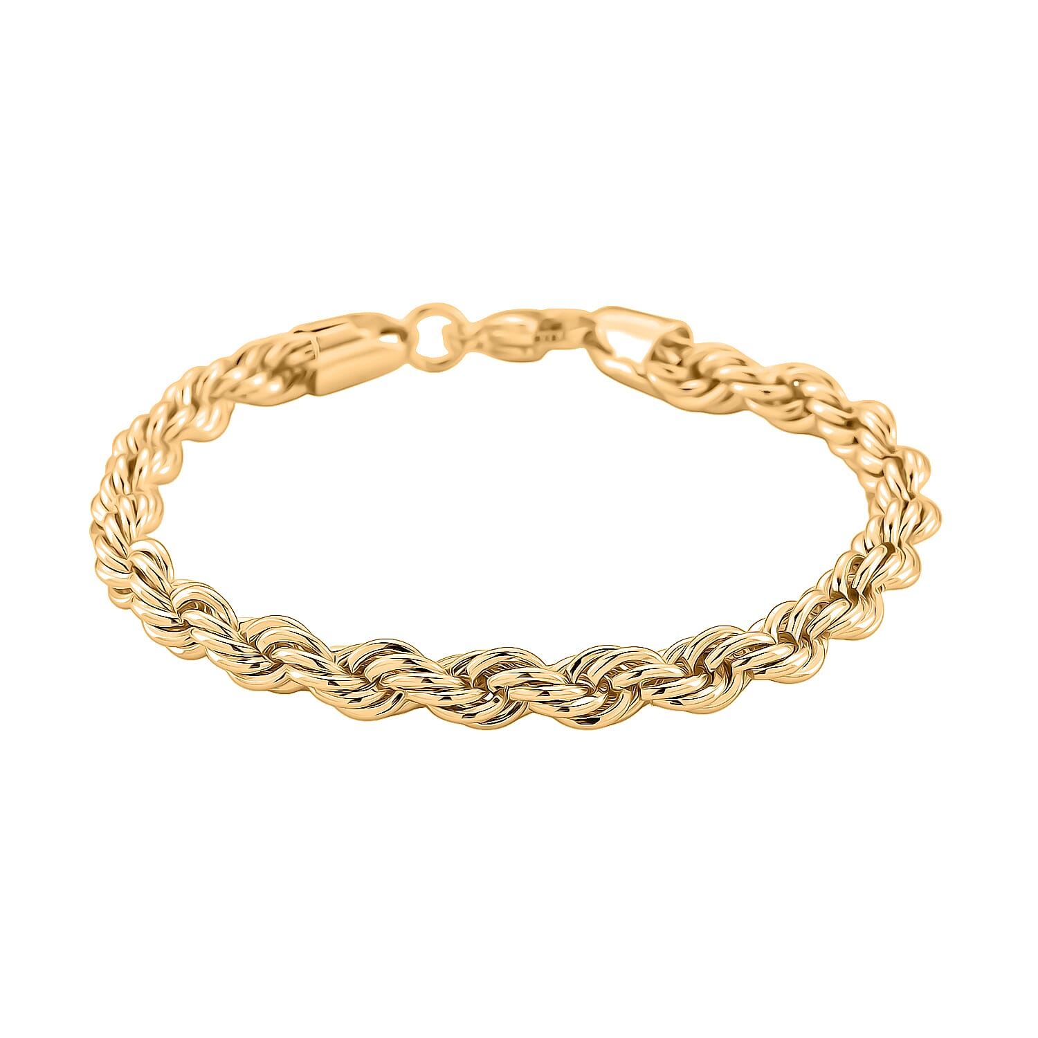 Rope  Bracelet (Size - 8) in Yellow Gold Tone 8477843 0