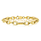 9K Yellow Gold  Bracelet (Size - 7.5),  Gold Wt. 5.1 Gms