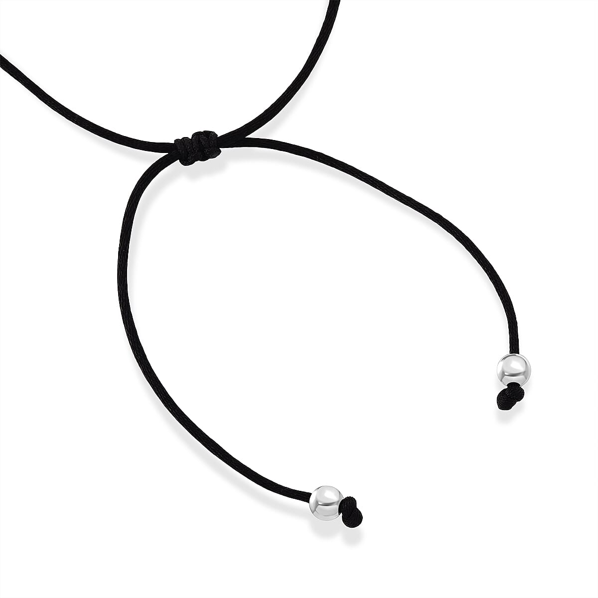 Heart Motif Adjustable Necklace (Size 28-32) in Silver Tone V32515160 5
