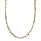 Yellow Gold Tone Necklace (Size - 20)