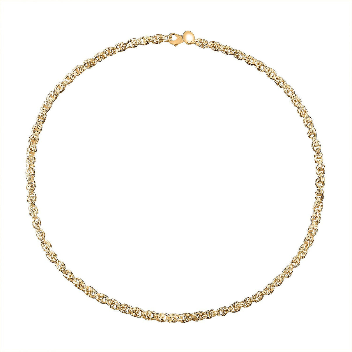 Yellow Gold Tone Necklace (Size - 20) 8312845 4