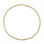 Yellow Gold Tone Necklace (Size - 20)