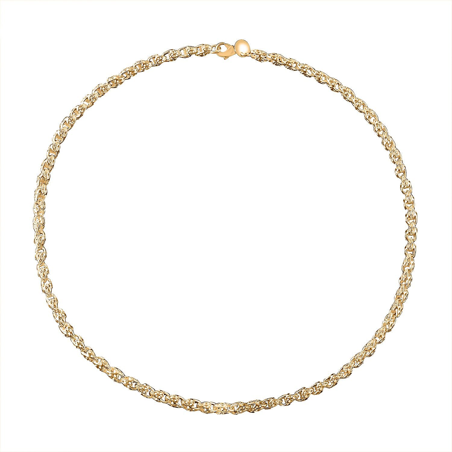 Yellow Gold Tone Necklace (Size - 20) 8312845 4