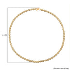 Yellow Gold Tone Necklace (Size - 20)