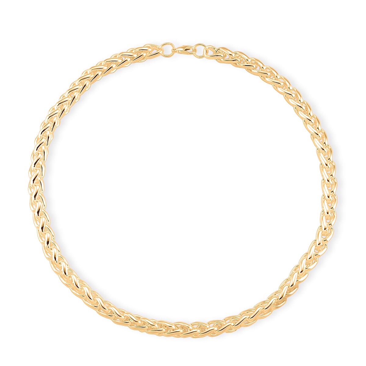 Designer Inspired - Handmade Spiga Necklace (Size - 22) with Lobster Clasp Yellow 8319559 8