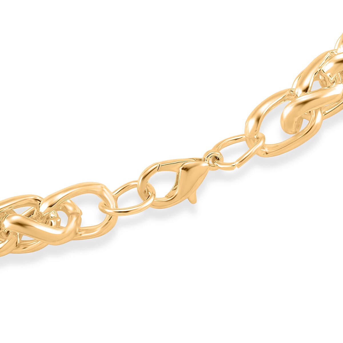 Designer Inspired - Handmade Spiga Necklace (Size - 22) with Lobster Clasp Yellow 8319559 10