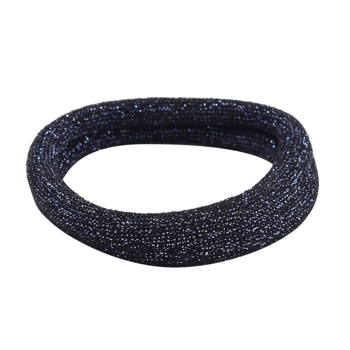 Set of 100 Hair Cotton Bands - Black 7691602 3