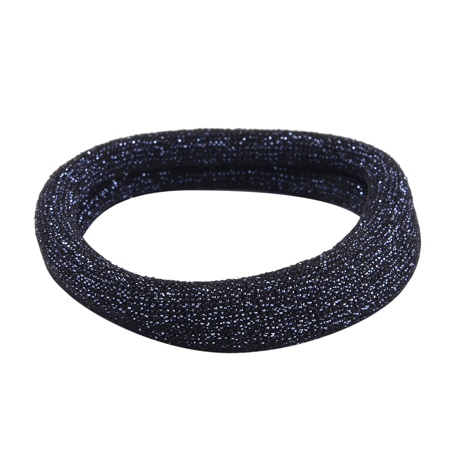 Set of 100 Hair Cotton Bands - Black 7691602 3