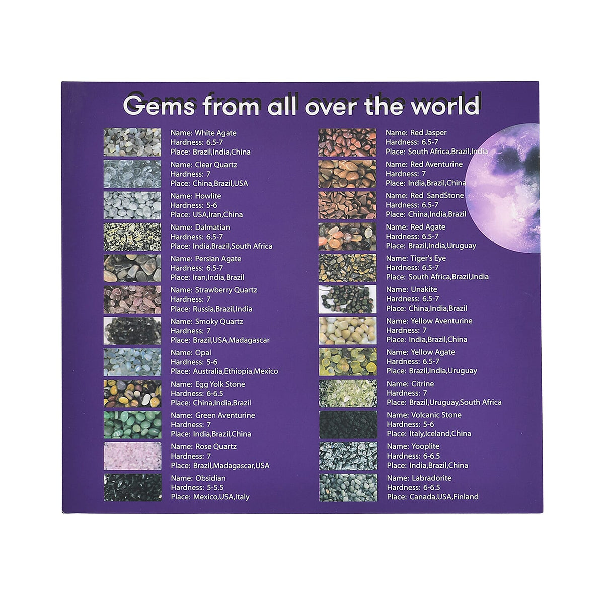 COLLECTOR'S EDITION - The Mineral Collection - 45 in 1 Comprehensive Set with Magnifying Glass V32517925 9