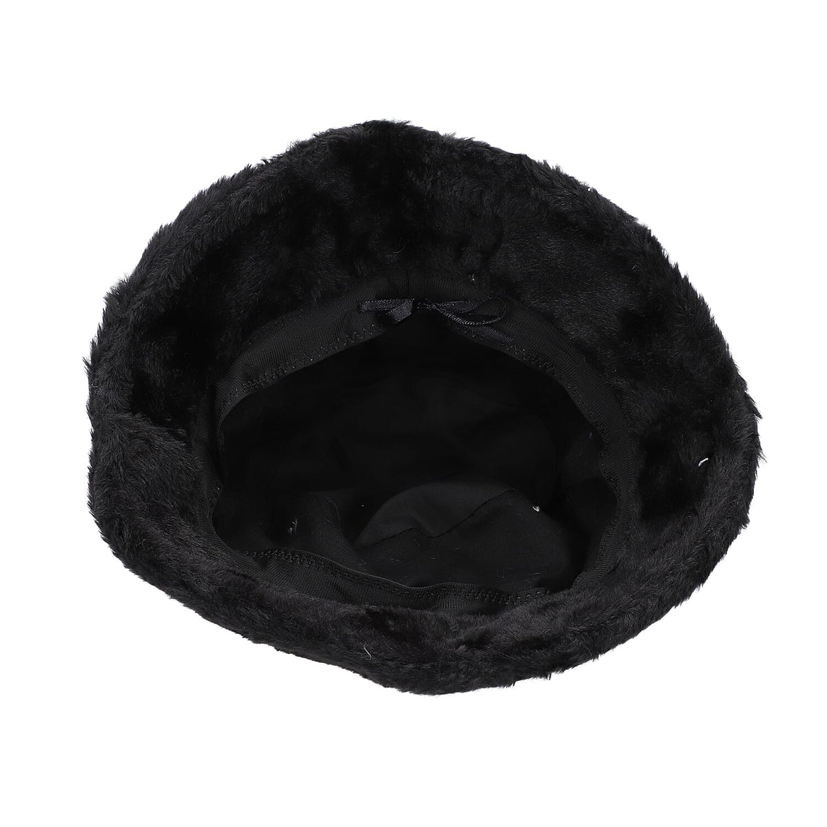 Faux Fur Hat  - Black 7597225 2