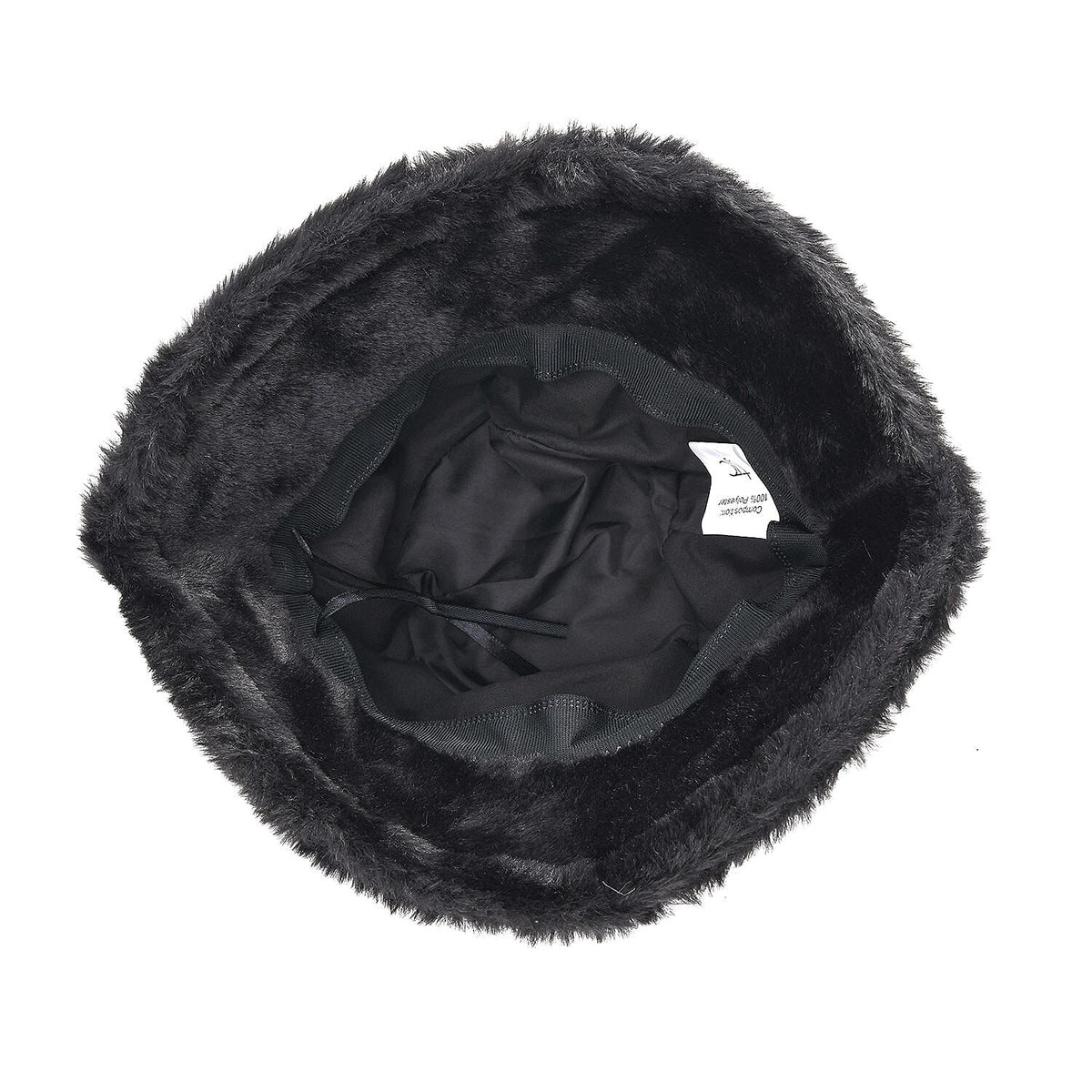 Faux Fur Hat (Size 35x25 Cm) - Black 8862427 3
