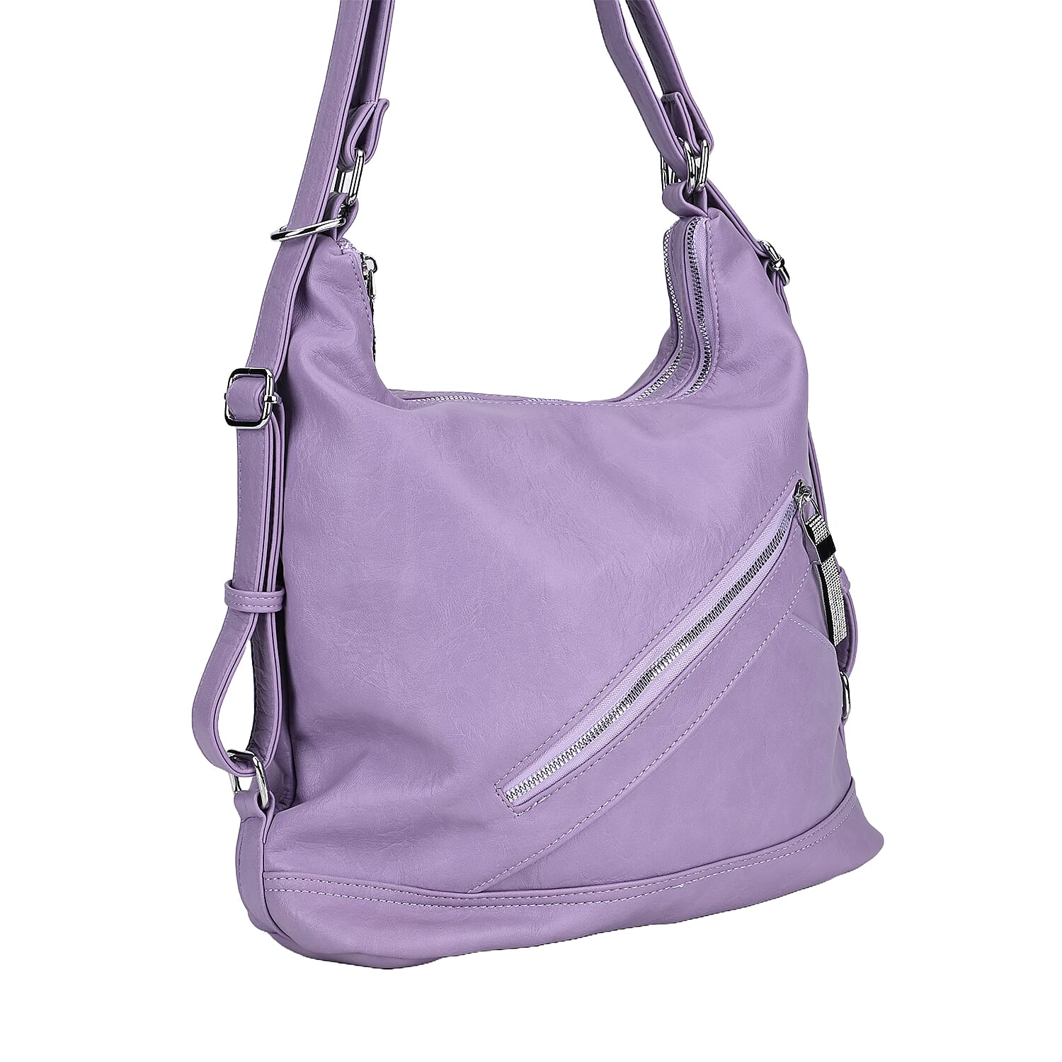 Faux Leather Solid Crossbody Bag 7848719 7