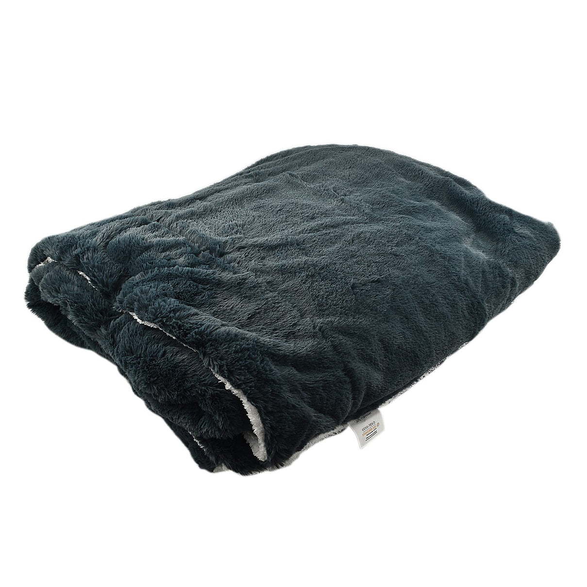 Faux Rabbit Fur Double Layer Blanket (Size 200x150 cm) - Teal 7670671 1