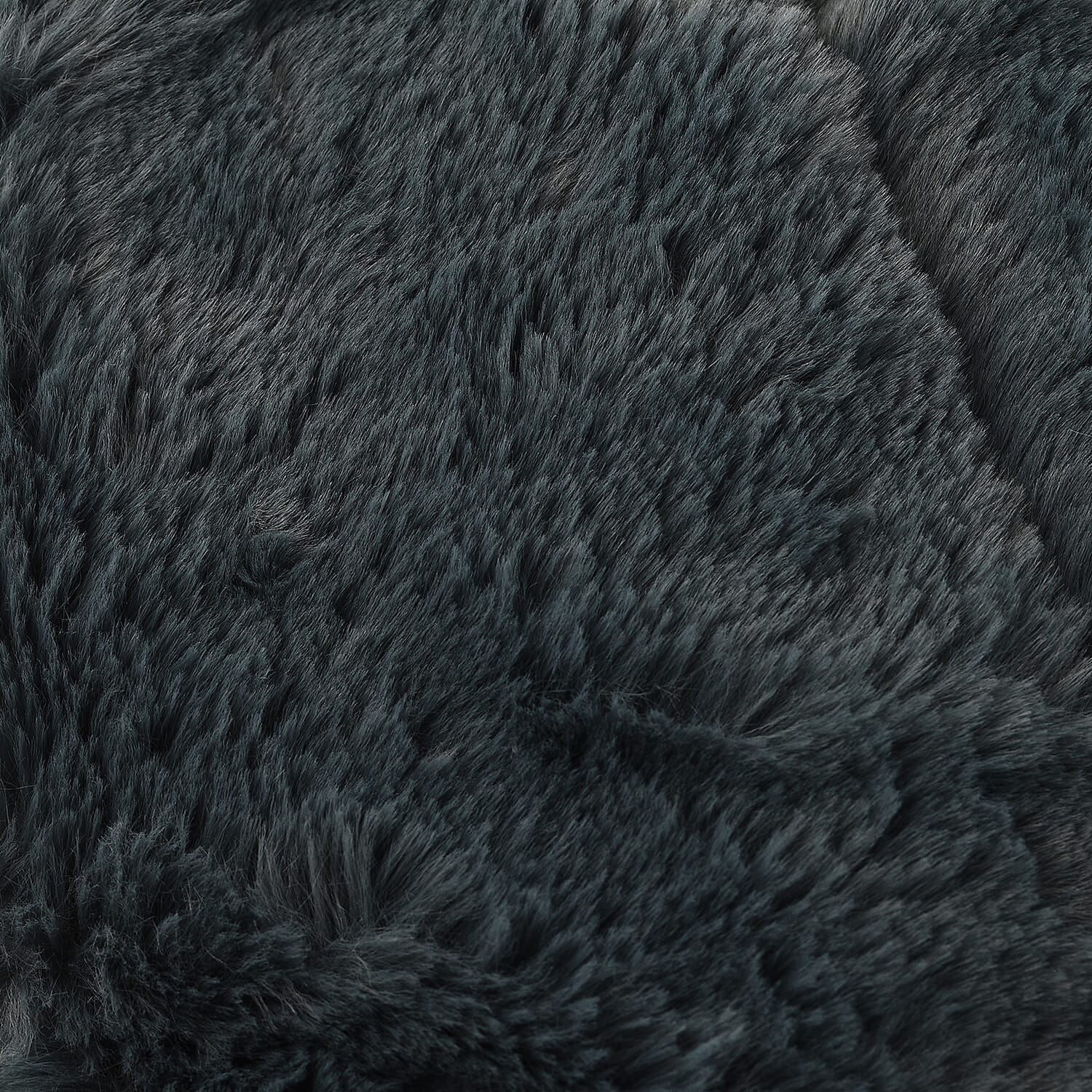 Faux Rabbit Fur Double Layer Blanket (Size 200x150 cm) - Teal 7670671 2
