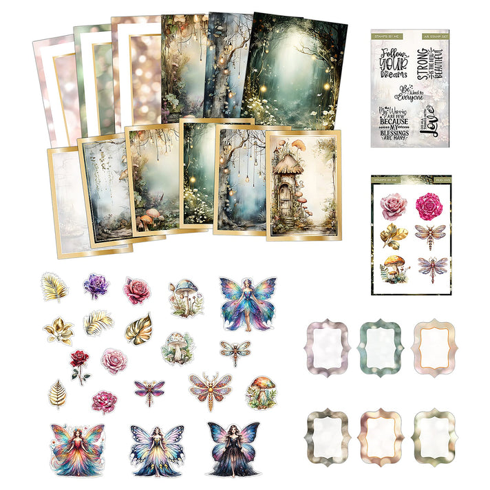 Stamps by Me Follow Your Dreams Whimsical Card-Making Kit 8163700 1