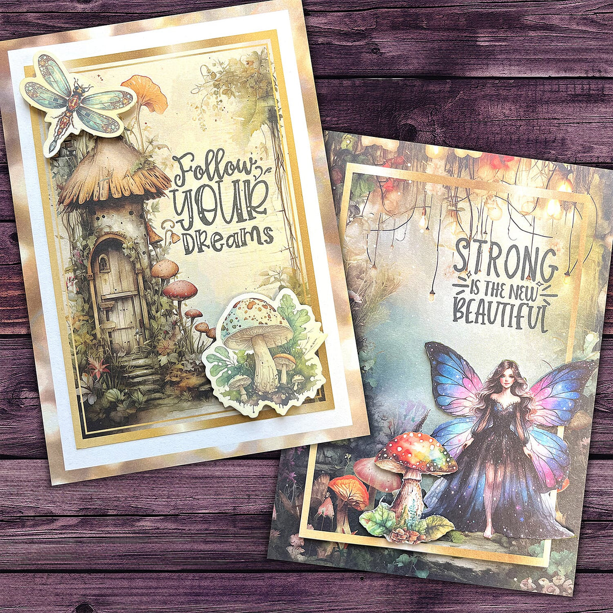 Stamps by Me Follow Your Dreams Whimsical Card-Making Kit 8163700 2