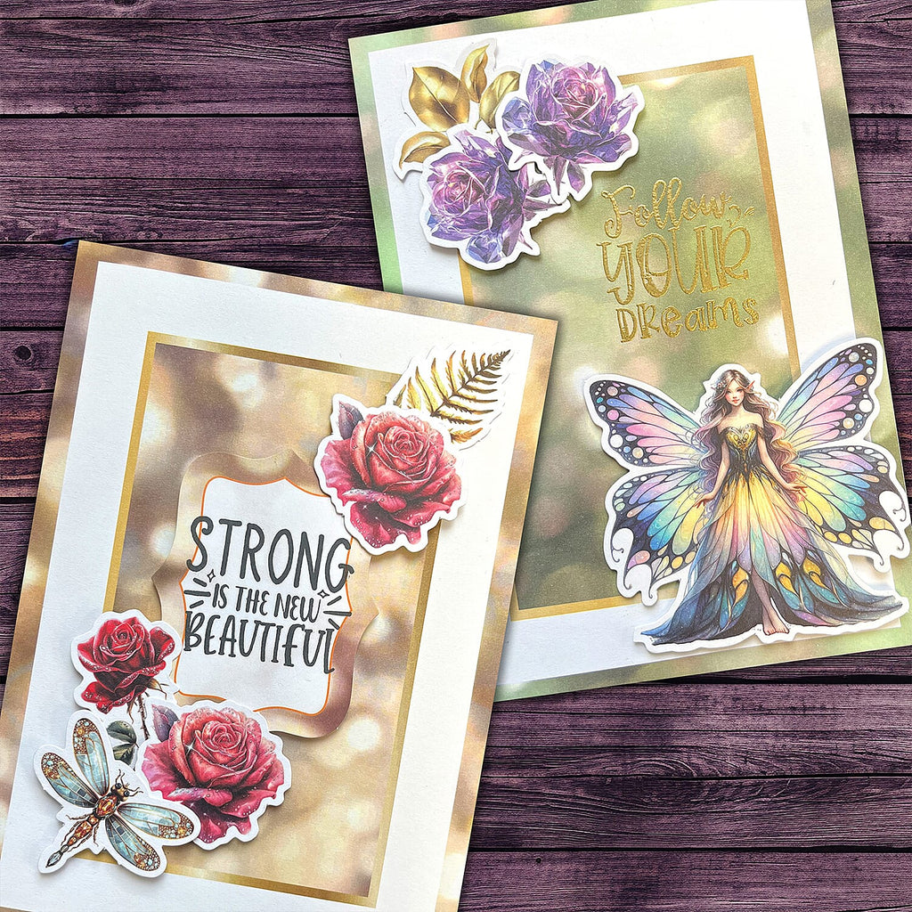 Follow Your Dreams- Create-A-Card Kit (18 piece) and Stamp Set (7 piece)