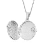 Platinum Overlay Sterling Silver Pendant