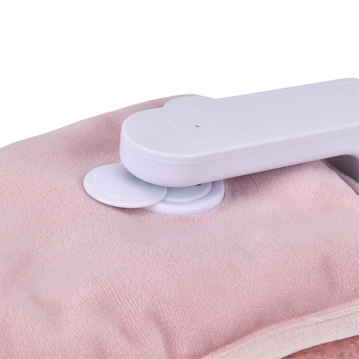 Electric Hot Water Bottle with Soft Plush Cover - Pink 7803832 5