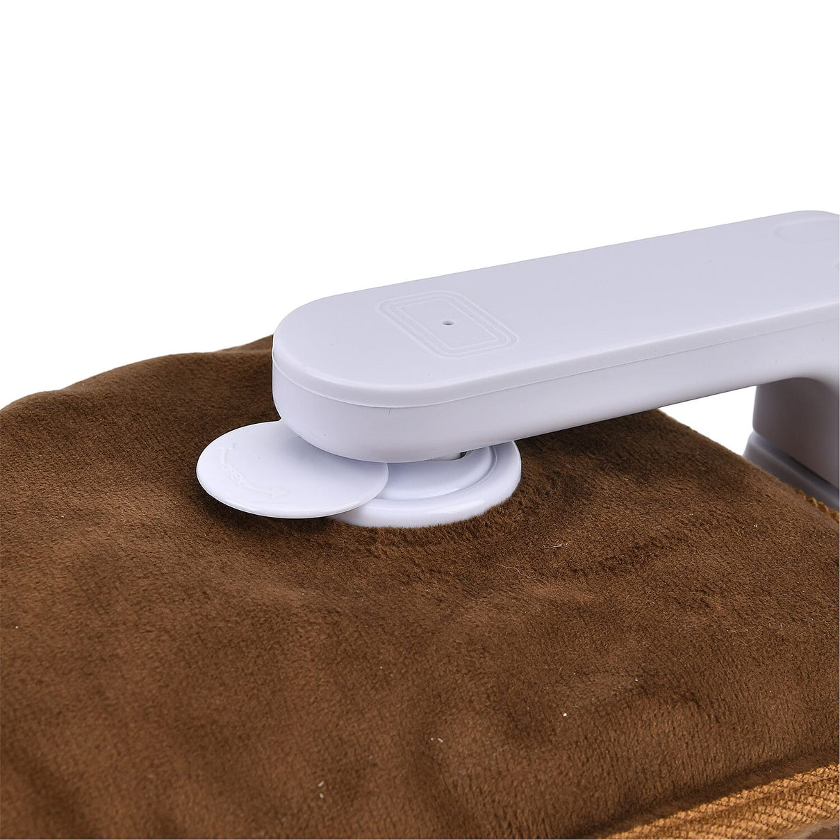 Electric Hot Water Bottle with Soft Plush Cover - Beige 7803833 6