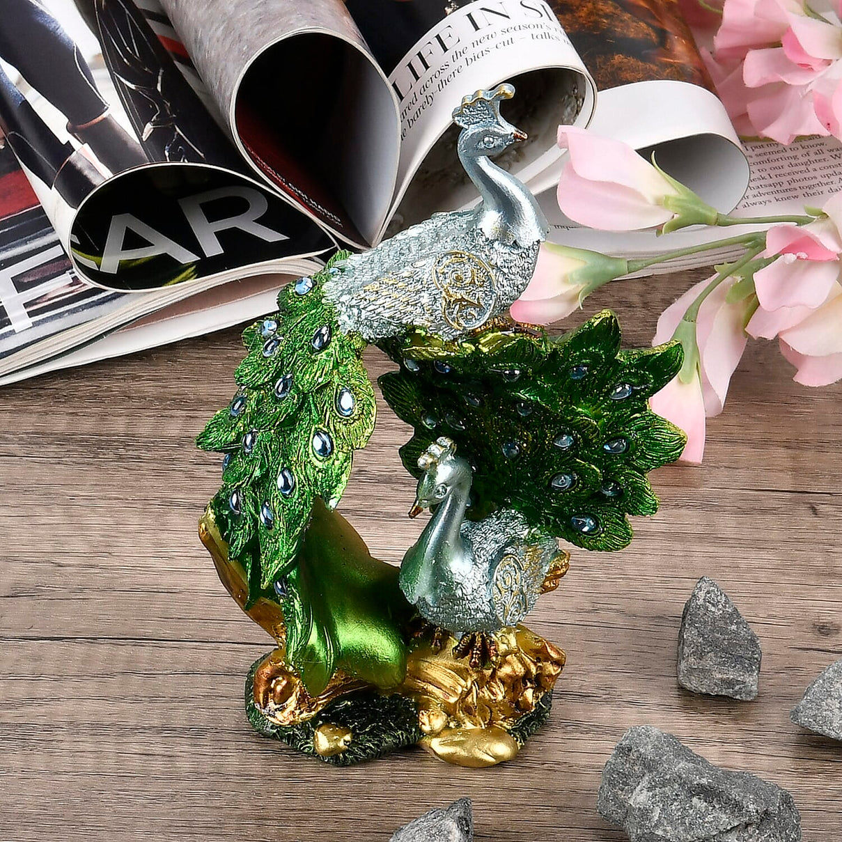 Boutique Collection - Decorative Peacock Figurine 7678664 2