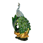 Boutique Collection - Decorative Peacock Figurine (Size 21x11x10 cm)