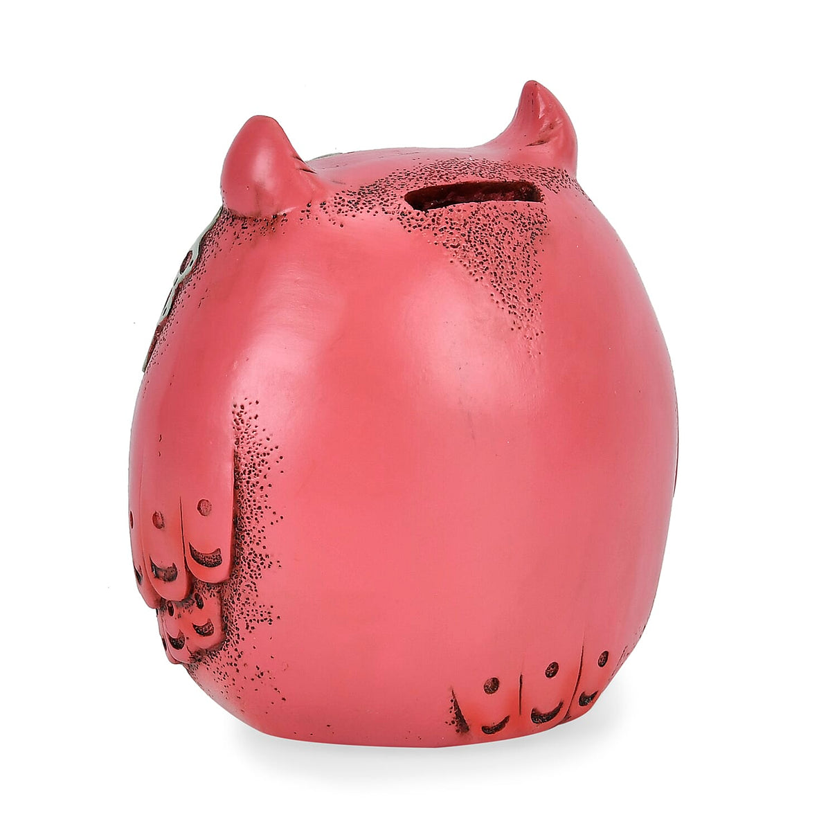 Cute Decorative Owl Figurine Money Bank - Pink 7678673 4