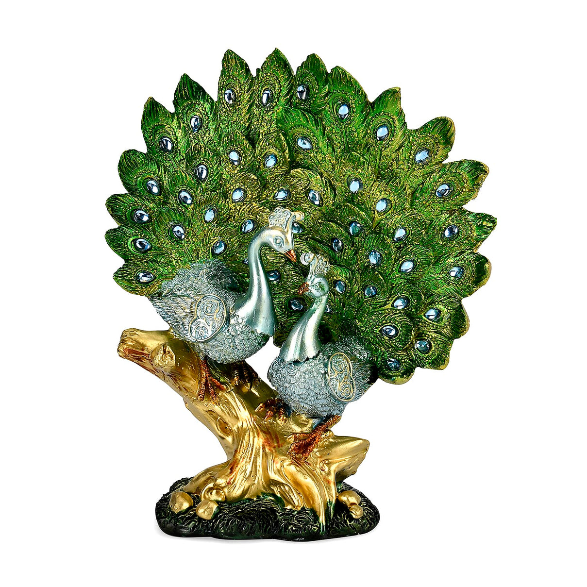 Boutique Collection - Decorative Peacock Figurine (Size 19x16x5 cm) 7678662 0