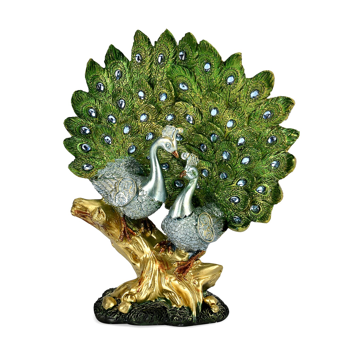 Boutique Collection - Decorative Peacock Figurine (Size 19x16x5 cm) 7678662 0
