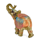 Handcrafted Decorative Elephant Figurine (Size 21x17x9 cm)