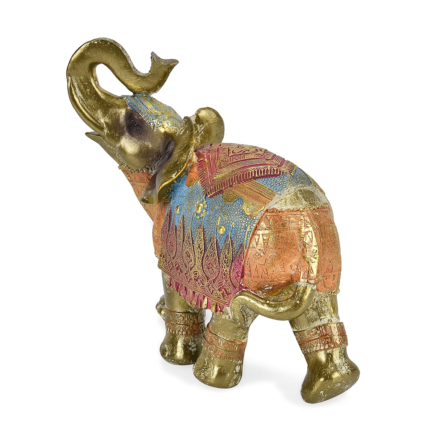 Handcrafted Decorative Elephant Figurine (Size 21x17x9 cm) 7678654 3