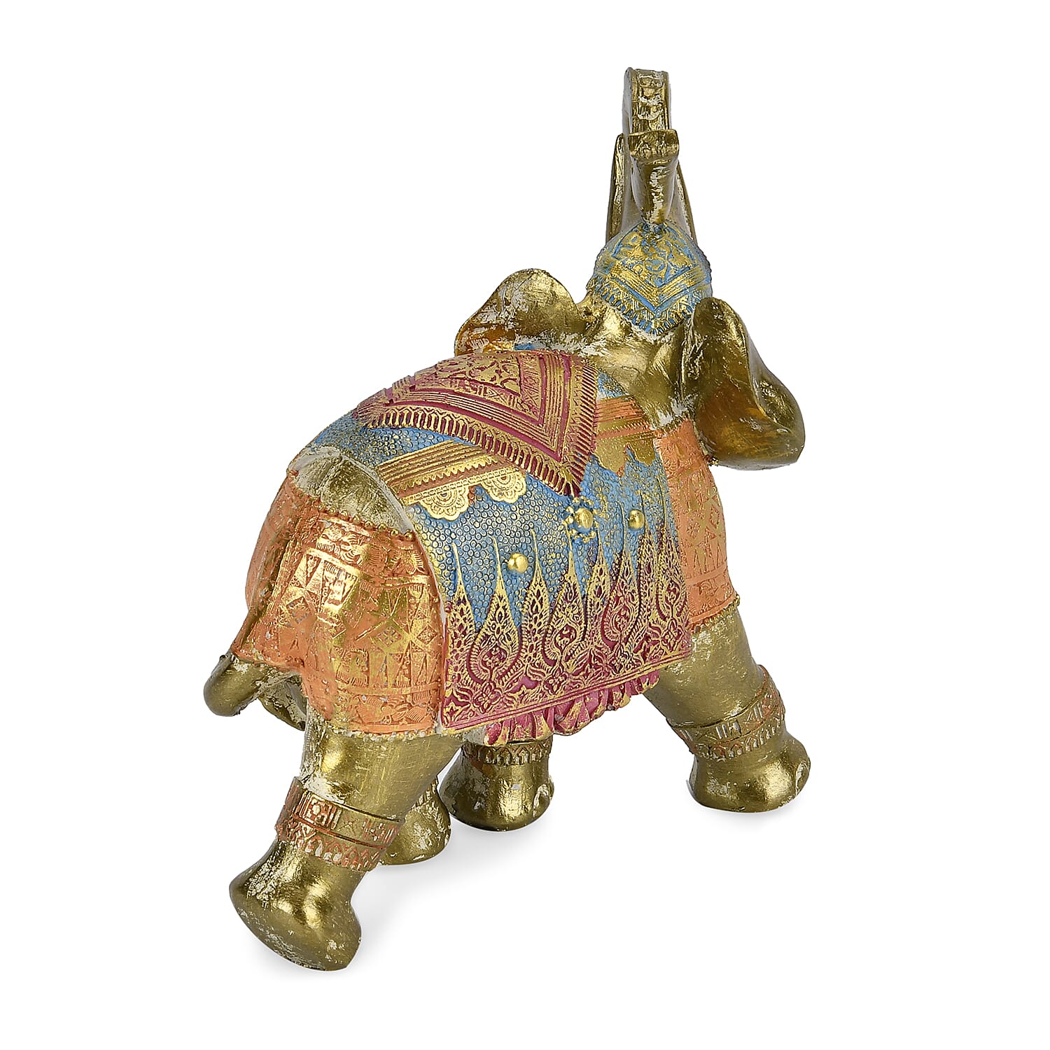 Handcrafted Decorative Elephant Figurine (Size 21x17x9 cm) 7678654 4