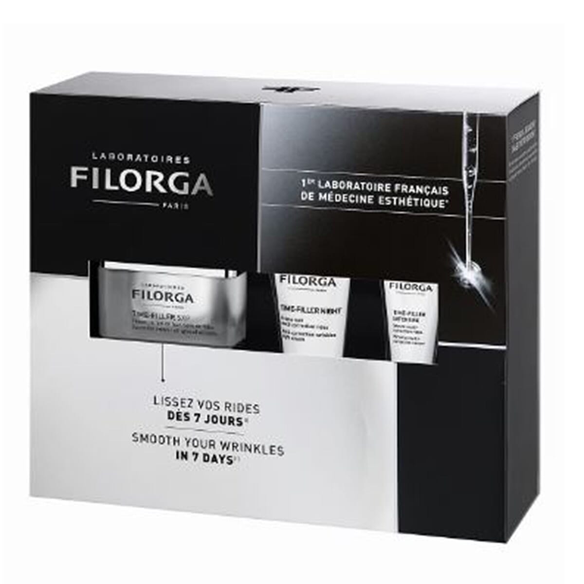 Filorga Antiage Expert Set with Time-Filler 5XP Correction Cream (50ml), Time-Filler Night Cream (15ml) and Time-Filler Serum (7ml) 7975100 0