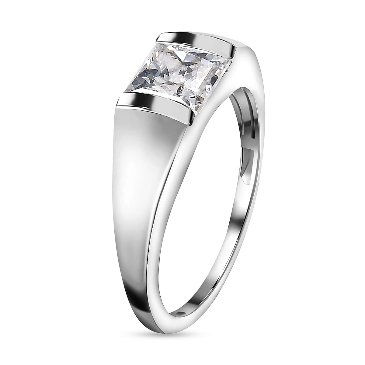 Finest CZ Solitaire Ring in Sterling Silver 2.26 Ct 7636369 3