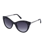 SWAROVKSI Dark Grey Cat-Eye Sunglasses with Grey Lenses